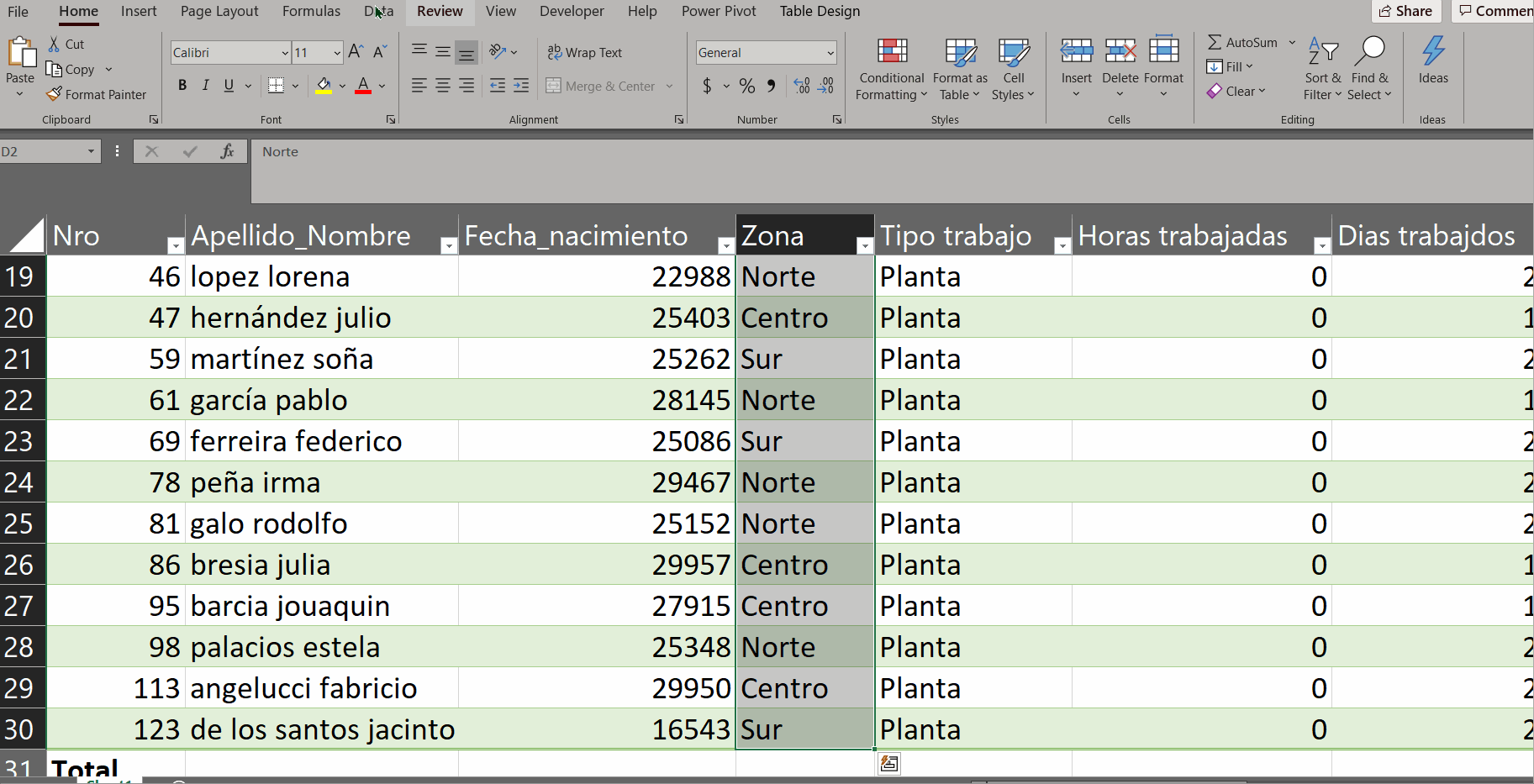 tablas en Excel 9